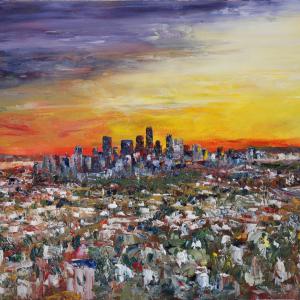 Los A. Huile sur toile, 40 x 50 cm, 2002. Ce tableau n'est plus disponible à la vente