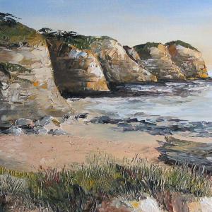 Suzac. Huile sur toile, 60 x 30 cm, 2005. Ce tableau n'est plus disponible à la vente