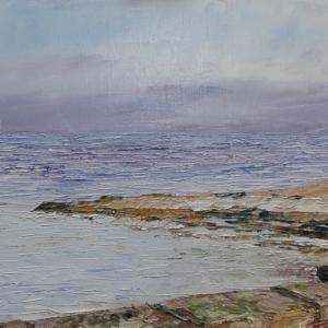 Noirmoutiers. Huile sur toile, 75 x 25 cm, 2010. Ce tableau n'est plus disponible à la vente