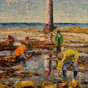 Phare de Chauveau. 2015. Ce tableau n'est plus disponible à la vente.