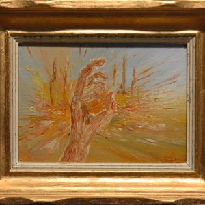 15.01.1991. Huile sur toile, 30 x 24 cm. Ce tableau n'est plus disponible à la vente